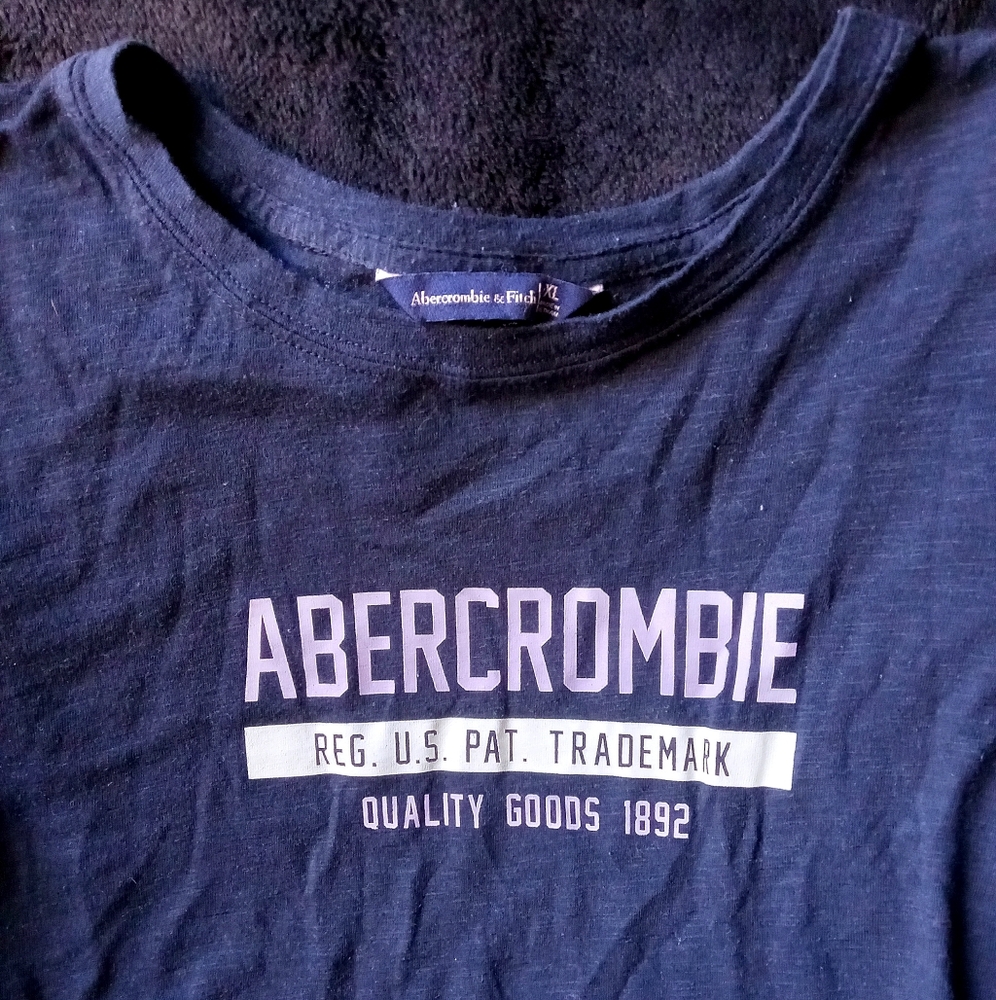 Abercrombie Navy Juniors' Graphic Tee